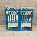 2-PACK Adult Buddies Contoured Manual Medium Simple Clean Toothbrushes. Fixed Price $12.99.