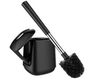 Premium Quality Bathroom Toilet Cleaning Flexible Brush And Holder Set With Lid. Fixed Price $16.98.