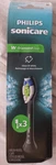 3-PK Philips Sonicare W2 Diamondclean Electric Toothbrush Head HX6063/95 Black. Fixed Price $18.99.