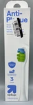 New Up & Anti-plaque Brush Heads 3 Pk Medium Bristles Phillips Sonicare. Fixed Price $9.49.