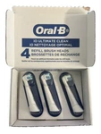 Oral-b Io Ultimate Clean Replacement Brush Heads, 4 Count, White (F12). Fixed Price $18.00.