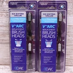 2X Ooak Philips Sonicare Replacement Ultra Soft Bristle Heads - 6 Pack V++arc. Fixed Price $14.99.