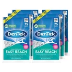 Dentek Comfort Floss Picks 75 Count Y Shape With Tongue Cleaner. Fixed Price $36.11.