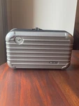 Rimowa Lufthansa First Class Amenity Kit Color: Metallic Silver Euc. Fixed Price $77.50.