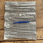 DD312 12-PIECE Stainless Steel Wax Carvers Set. Fixed Price $10.50.