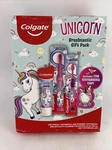 Colgate Kids Unicorn Brushtastic Gift Pack - Toothpaste, Toothbrush And Cup Set. Fixed Price $15.00.