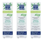 Kiss My Face Triple Action Herbal Mint Gel Toothpaste, 4.5 Oz, 3 Pack. Fixed Price $27.75.