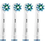 Replacement Brush Heads For Oral-b Electro Toothrush Model EB-50A, 4-PACK. Fixed Price $17.95.