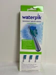 New Waterpik Sensonic Toothbrush Heads 3CT Standard Size SRRB-3W. Fixed Price $18.95.