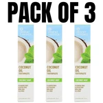 Desert Essence Coconut Oil Toothpaste Mint 6.25 Oz Pack Of 3. Fixed Price $34.00.