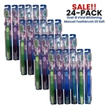 24-PACK Oral-b Vivid Whitening Manual Toothbrush 35 Soft With Indicator Bristles. Fixed Price $42.99.