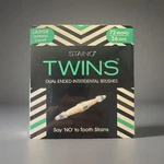 Staino Interdental Brushes Twins Duel Ended Large Tapered Tooth Removing. Fixed Price $44.95.