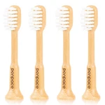 Ponpace Bamboo Toothbrush Heads Compatible With Laifen, Extra Soft Natural. Fixed Price $27.99.