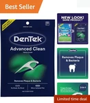 Dentek Triple Floss Picks 150 Count, Micro-textured For Deep Cleaning. Fixed Price $20.99.