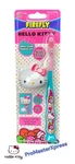 Hello Kitty Kids Oral Care Children Toothbrush With Travel Cap And Suction Cup. Fixed Price $6.88.