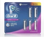 Oral-b 86279 Cross Action Refill Brush Head, Pack Of 5 Heads. Fixed Price $21.85.