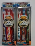 Lot 2 Firefly Brand 3-PACK Soft Bristle Suction Cup Toothbrushes Star Wars. Fixed Price $19.99.