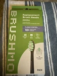 Brushmo Plaque Control Replacement Toothbrush 8 Count (pack Of 1), White. Fixed Price $18.00.