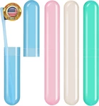 4 Pack Toothbrush Cases Travel Holder Portable Container. Fixed Price $9.68.