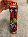 2 Toothbrushes--colgate 360 Total Advanced Surround Design Battery Powered. Fixed Price $9.95.