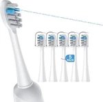 5PK Toothbrush Replacement Heads Compatible With Waterpik Sonic Fusion 2.0 12Z. Fixed Price $15.18.