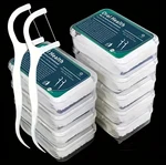 50PCS White Disposable Dental Floss Picks Portable Oral Care Cleaners - New. Fixed Price $10.26.