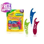 Gum Crayola Kids Flossers 75 Count With Fluoride Easy Grip Grape Flavor. Fixed Price $15.99.