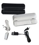 Philips Sonicare Genuine Charging Base & Travel Case Set Black White HX6100 Lot. Fixed Price $21.99.