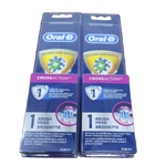 Lot Of 2 Oral Cross Action Electric Toothbrush Replacement Heads New. Fixed Price $10.95.