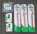 Gum Sunstar Adult Dental Stimulator 600 Lot Of 3 Plus Rubber Tip Replacements. Fixed Price $19.40.