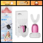 Automatic U-shaped Electric Toothbrush For Adults, 360 Mouth Cleansing, Modes. Fixed Price $111.99.