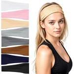 Obeoby 8-PACK Wide Stretchy Headbands For Women Daily Use, Sport, Yoga, Runnin. Fixed Price $18.91.