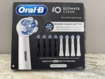 Oral-b Io Series Ultimate Clean 8 Replacement Brush Heads Black/white Distressed. Fixed Price $29.99.