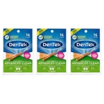 Dentek Easy Brush Interdental Cleaners 16 Count Advanced Mint Flavor. Fixed Price $17.99.
