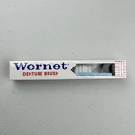 Vintage Wernet Denture Toothbrush Light Blue Sealed Nib Made Thailand. Fixed Price $13.50.