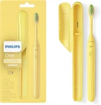 Philips Sonicare Battery Toothbrush, Mango Yellow, 2-MIN Timer, HY1100/02, Case. Fixed Price $24.96.