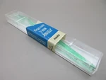 New! 1960S Vtg Squibb Angle Toothbrush 2 Row Hard Green Natural Bristles Nos. Fixed Price $15.82.