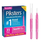 Piksters Interdental Brushes, 35 Pk, Count (pack Of 1), Size 00 (pink). Fixed Price $23.99.