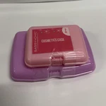 Sassy + Chic 2 Piece Cosmetics Case Set Pink Purple Travel Makeup Storage Organi. Fixed Price $12.00.
