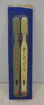 Vintage Lactona M39 Medium Toothbrushes 2-PACK Nos Dental Gum Stimulator Rubber. Fixed Price $37.99.