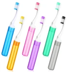 6 Pack Kid Toothbrush, Travel With Case, Soft Bristles Mini Portab.... Fixed Price $11.48.