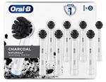 Oral-b Charcoal Infused Bristles 8 Refill Brush Heads Naturally Whiten Teeth New. Fixed Price $33.33.
