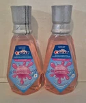 2 Pack Kids Crest Bubblegum Rush Extra Cavity Protection Fluoride Rinse 16.9OZ. Fixed Price $16.99.