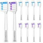 Ympbo Toothbrush Heads Compatible Count (pack Of 10), Transparent-clean. Fixed Price $29.99.