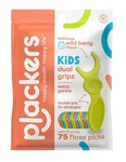 (3 Pack) Plackers Kids Dual Gripz Dental Flossers 75 Count. Fixed Price $17.81.