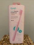 New Quip Smart Electric Toothbrush All-pink Metal Bluetooth Soft Head. Fixed Price $35.00.