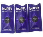 Burst Pro Sonic Electric Toothbrush 3 Packs, Black. Fixed Price $14.39.