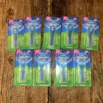 9 Packs - Dentek Floss Threaders For Braces, Bridges & Dental 50 Ct. Ea. Pk. Fixed Price $10.00.