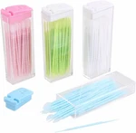 Coobbar 200PCS Double Head 50PCS/BOX Floss Interdental Toothpick Brush. Fixed Price $13.81.