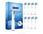 Nedifon Replacement Heads For Oral-b Electric Toothbrushes 8 Pack. Fixed Price $14.99.